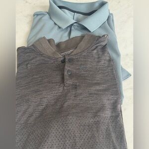 Lululemon bundle- 2 men’s shirts